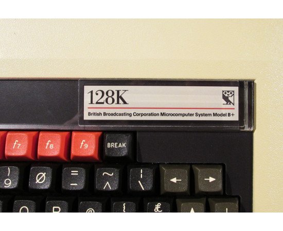 Model B+ 128K Key Strip Sticker Imitations